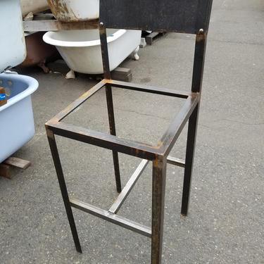 Welded Steel Bar Height Chair 16.5W x 43H x 18D
