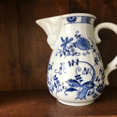 Blue Nordic Style Small Pitcher Jug 