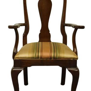 ETHAN ALLEN Georgian Court Solid Cherry Dining Arm Chair 11-6211A - Vintage Finish 225 