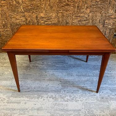 Teak Moller Table with Pull-out Leaves