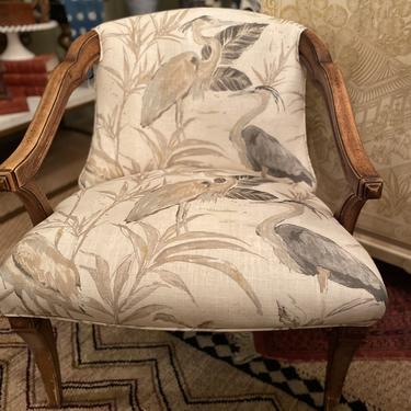 Upholstered Pair of Vintage chairs