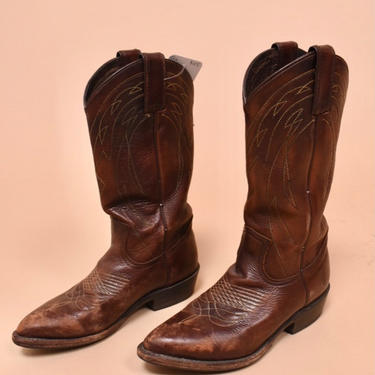 Brown Cowgirl Boots By Frye, 7
