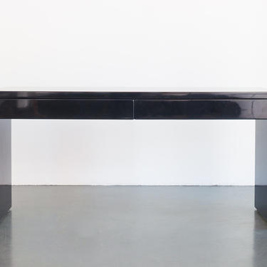 Modern Laquer Console Table by HomesteadSeattle