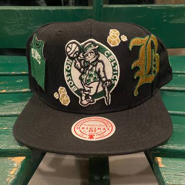 Boston Celtics All-Over Logo Snapback
