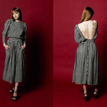 90s Checkered Dress by LoversVintageBrand