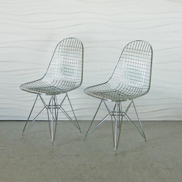 HA-UM061 Eames Wire Chairs Eiffel Base