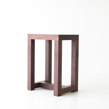 Side table / Small side table mid century style / End table in Walnut / Coffee table / Bedside table / Modern table for sofas 