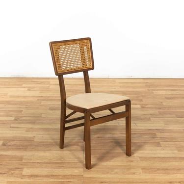 "Stakmore" Cane Back Folding Chair