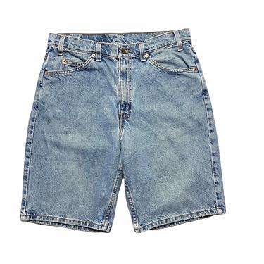 Vintage 1980s/1990s LEVI'S 550 Jean Shorts ~ 32 Waist ~ Relaxed Fit / High Waist ~ 80s 90s ~ Boyfriend 