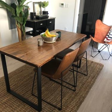 Wood Dining Table - Rustic Wood Dining Table 