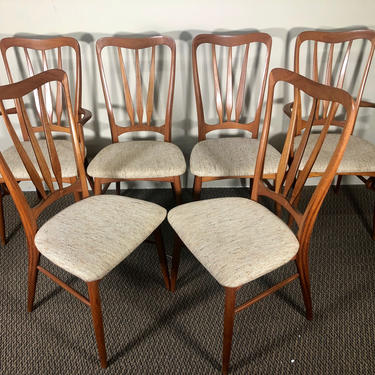 6 Danish Teak Chairs By Koefoed Hornslet Ingrid Chairs 