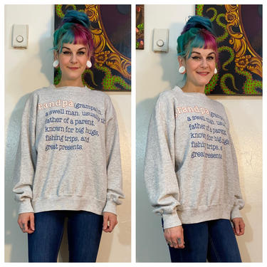 Vintage 1980’s Grandpa Sweatshirt 