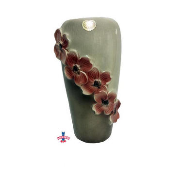 Royal Copley Dogwood Vase, Vintage Flower Vase, Mid Century Modern Planter, Vintage Royal Copley Vase, Pastel Pink Pottery, Vintage Decor by AGoGoVintage