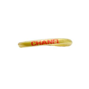 Chanel Yellow Logo Bracelet