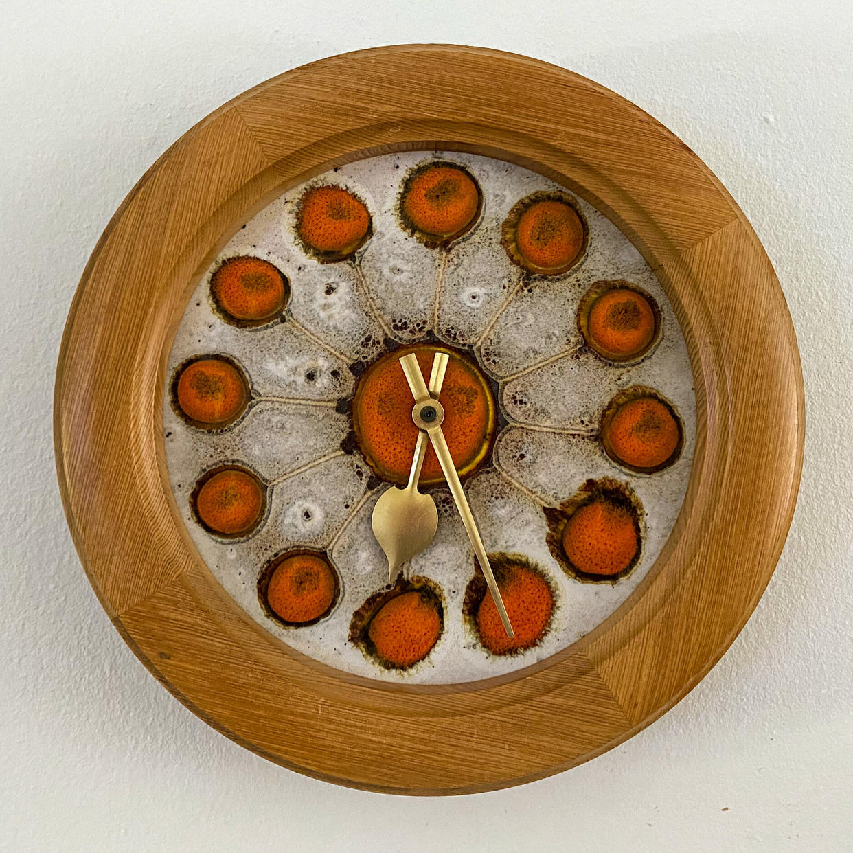 Mid Mod Clock Vintage Mid-Century Clock | Mid-Century Modern Finds (MCMF) - San ...