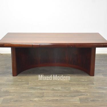 Danish Modern Rosewood Desk by Dyrlund 