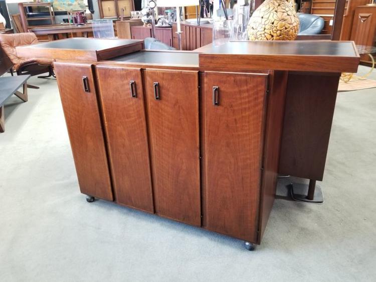                   Mid-Century Modern extending bar cabinet by Founders