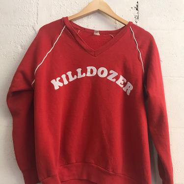 Vintage 80's Killdozer Sweatshirt. Super Soft! L 2592 