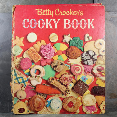 Betty Crocker Cooky Book - 1963 Classic American Cookbook - First Edition/Third Printing  | FREE SHIPPING 