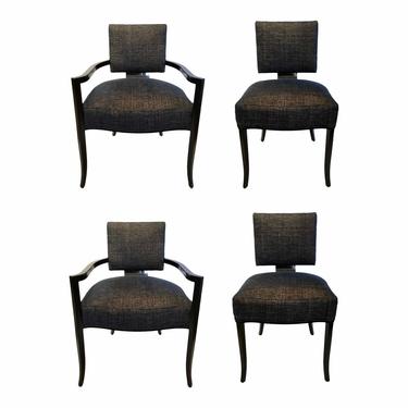 Caracole Couture Modern Reserved Seating Dining Chairs