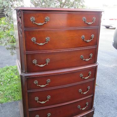 1940s Mahogany Tall Chest of Drawers by White 1666