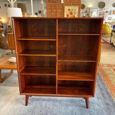 Mid Century Danish Rosewood Book Case with Adjustable Shelves