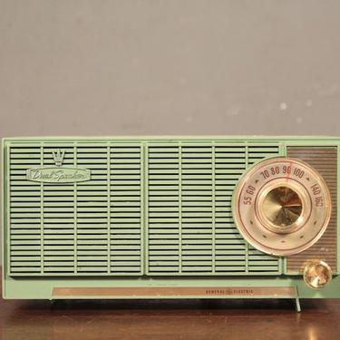 Atomic General Electric Seafoam Radio