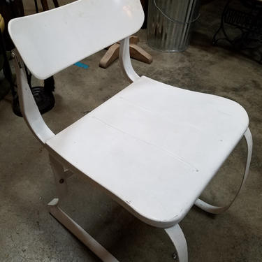 Vintage Ironrite Health Chair 17 x 25.5 x 17
