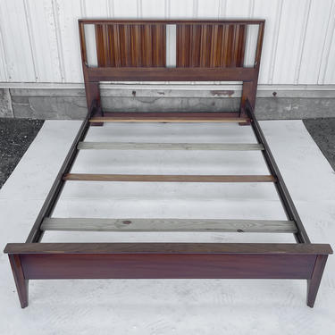 Mid-Century Modern Bedframe- Full Size by secondhandstory