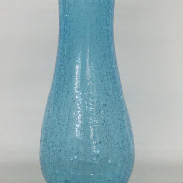 Chimney Globe Turquoise Crackle Glass Hurricane Light Replacement Shade 2356B