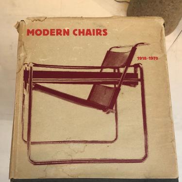 Modern Chairs 1918-1970, Hardcover Book, First Edition 