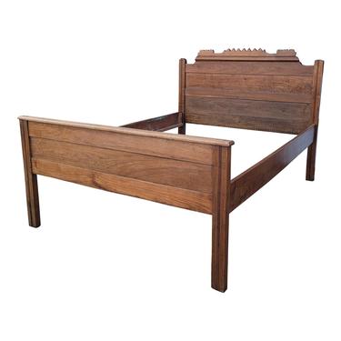 COMING SOON - Antique Eastlake Solid Walnut Full Bed