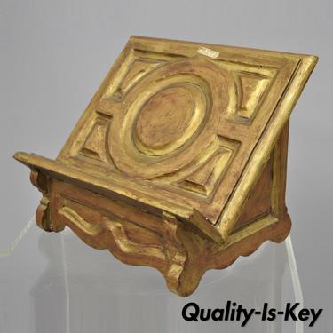 Vintage Mid 20th Century Italian Baroque Style Book Stand Holder Lectern Spain