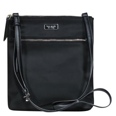 Kate Spade - Black Nylon Small Square Crossbody Bag | Current Boutique ...