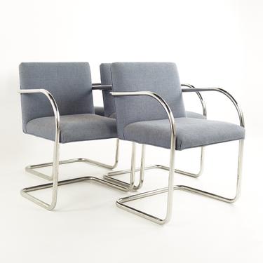 Knoll BRNO Mid Century Chairs - Set of 4 - mcm 