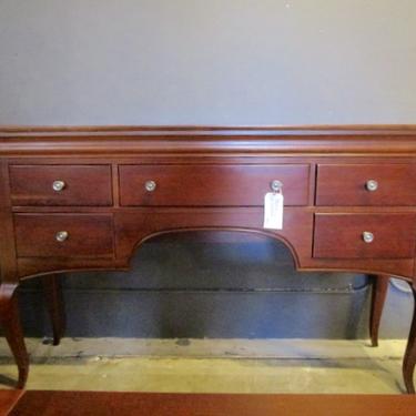 TRANSITIONAL SIDEBOARD IN CHERRY/ DINING TABLE AND CHAIRS ALSO AVAIABLE