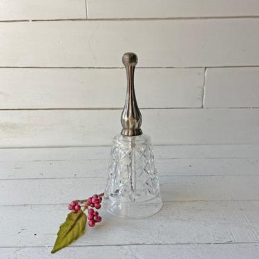 Vintage Royal Crystal Rock London Bell, Collector Bell // Bell Collection, Rustic, Farmhouse, Bedside Bell // Perfect Gift 