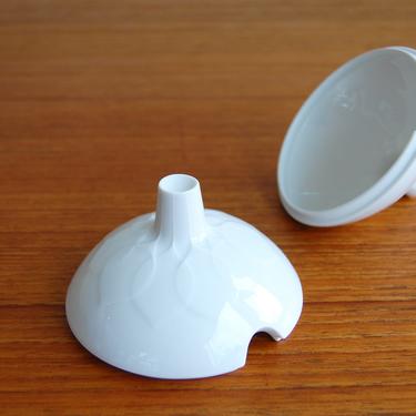 Rosenthal Lotus White Porcelain Lid for Sauce Boat Bjorn Wiinblad Made in Germany 