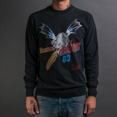 Vintage 1983 Monsters Of Rock Sweatshirt 