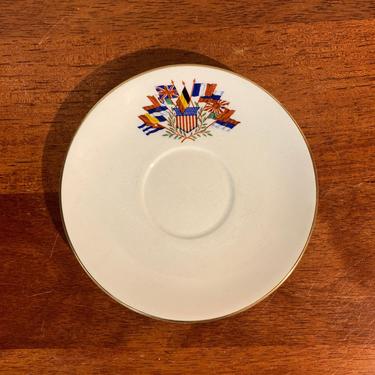 Antique Wedgwood WWI Liberty Queen’s Ware Saucer 