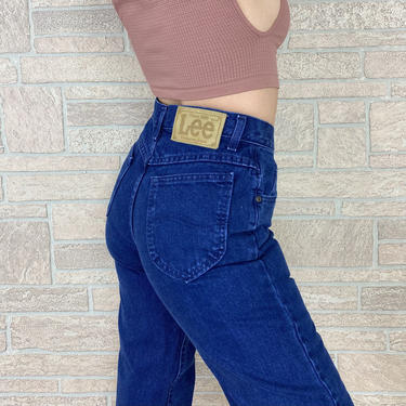 Lee Vintage Dark Wash Indigo Jeans / Size 26 