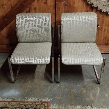Mid Century Modern Peter Protzman for Herman Miller Chairs - Pair