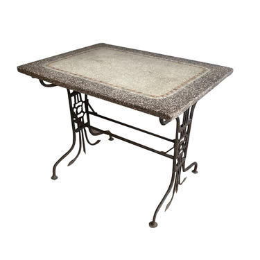 19th Century French Terrazzo Table
