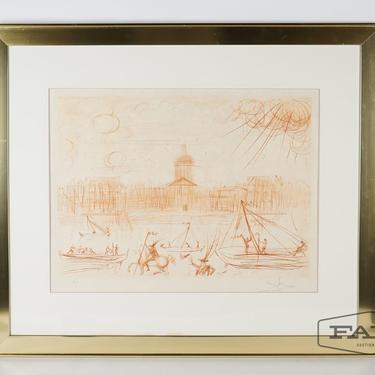 Authentic Salvador Dali Signed Etching
