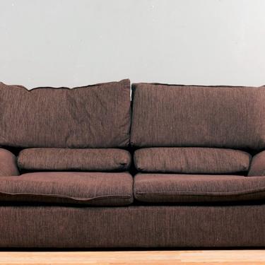 Dark Chocolate Double-Pillow Sofa – ONLINE ONLY