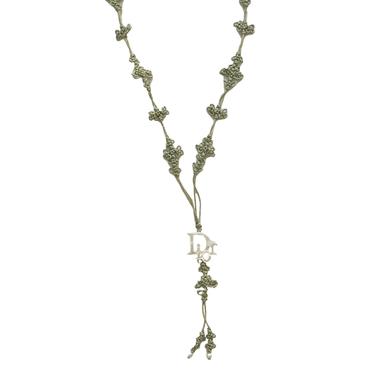 Dior Pearl Corded Necklace