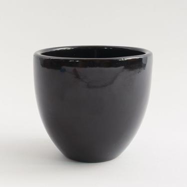 5&quot; Pot / Planter - Gloss Black Bell