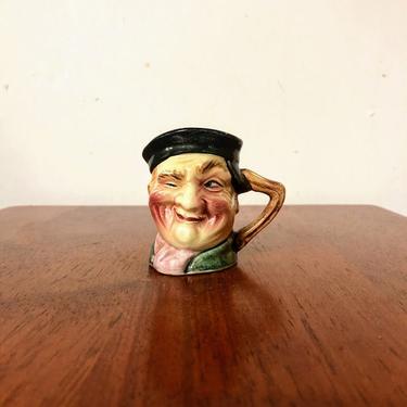 Vintage Hand Painted Made in Japan Small Character Jug 