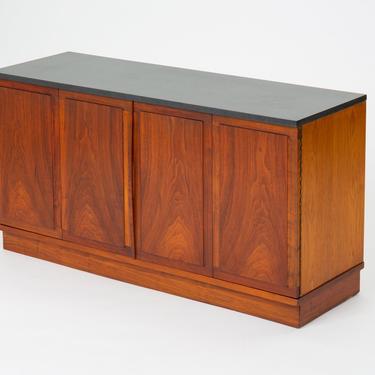 Slate-Top Walnut Sideboard by Jack Cartwright for Founders