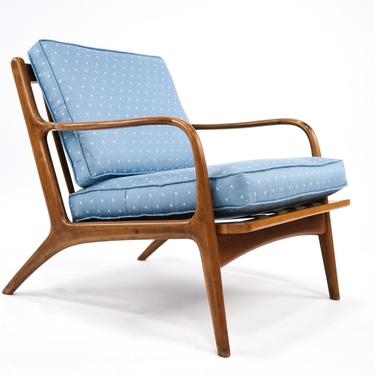 Adrian Pearsall Atrb. Model 2315-c Bent Arm Chair